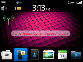 spongebob theme blackberry curve 8520